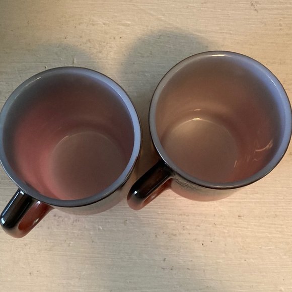 Pair of vintage Fire King mugs - Picture 3 of 5